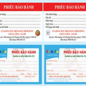 Phiếu Bảo Hành
