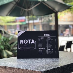 in menu